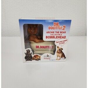 Dr. Dolittle 2 Archie The Bear Bobblehead Movie Gallery Exclusive (NEW 2001)